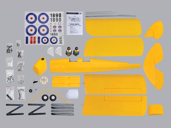 PH035 Phoenix Tiger Moth GP/EP ARF - 140 cm